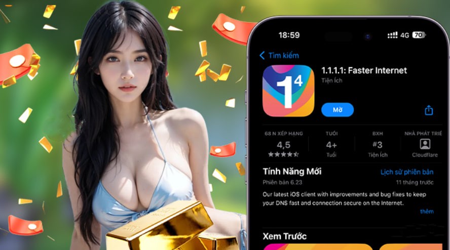 Hình ảnh quảng cáo của vb66 hiển thị nền tảng và các lợi ích